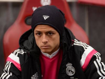 Chicharito no entrenó con el Real Madrid, lo mandan al gimnasio