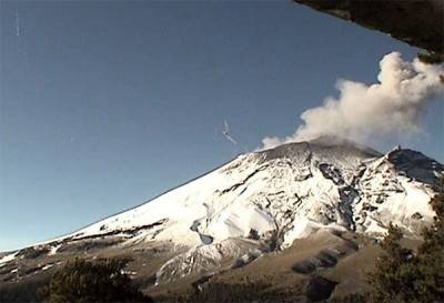 Popocatépetl  registra 83 exhalaciones de muy baja intensidad