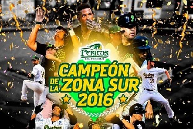 Pericos de Puebla, campeón de la Zona Sur de la LMB