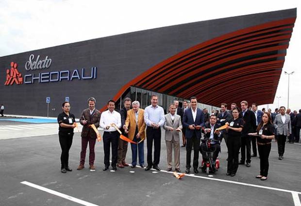 Moreno Valle y Leo Paisano inauguran Chedraui Lomas de Angelópolis