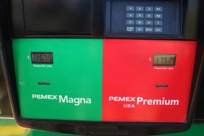 Precios de gasolinas y diésel, sin cambios hasta el lunes