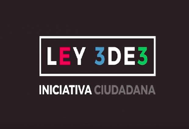 Consiguen 120 mil firmas para llevar #Ley3de3 al Congreso