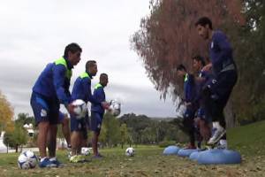 Puebla FC continúa con trabajos de pretemporada en Querétaro