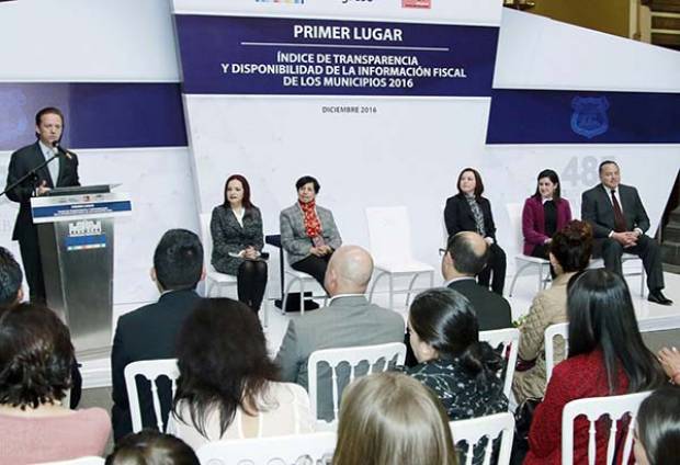 Ayuntamiento de Puebla, primer lugar nacional en transparencia: Aregional