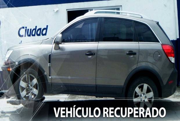 Localizan cinco vehículos con reporte de robo en Puebla