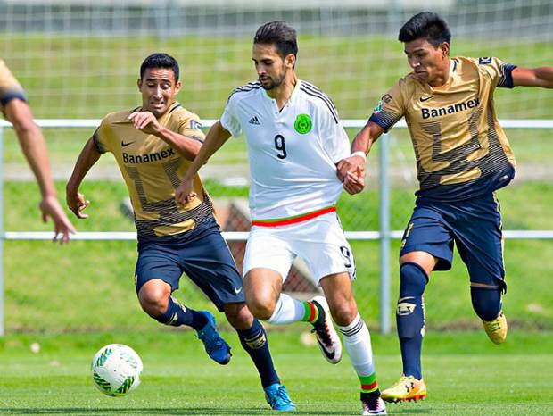 Tri Olímpico derrotó 2-1 a Pumas UNAM rumbo a Río 2016