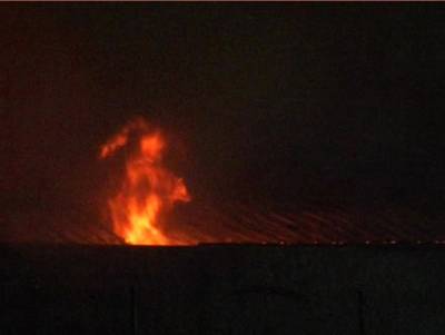 Sofocan incendio en bodega de algodón en La Resurrección