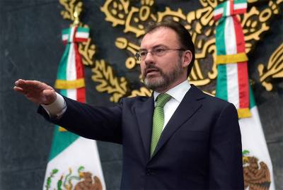 “No sé nada de diplomacia”, admite el canciller Videgaray