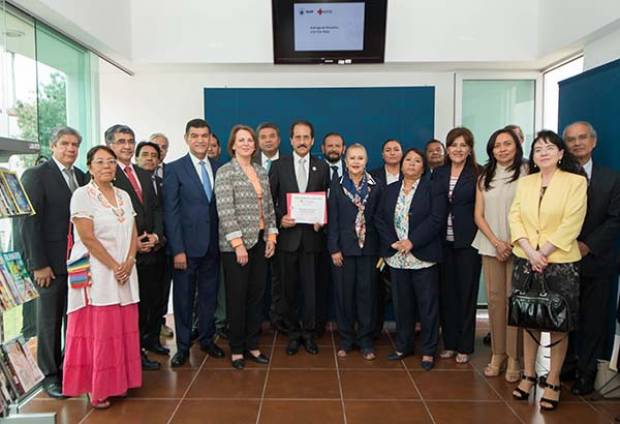 BUAP apoya labor humanitaria de la Cruz Roja Mexicana