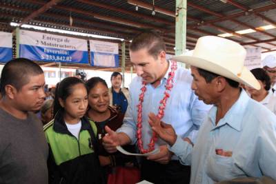 Reconstrucción en Sierra Norte, antes del fin de mi sexenio: RMV