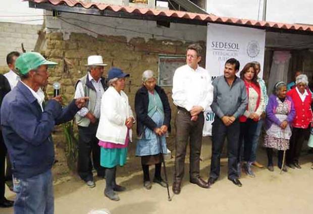 Sedesol entrega obras por 15 mdp en Santa Rita Tlahuapan y Huejotzingo