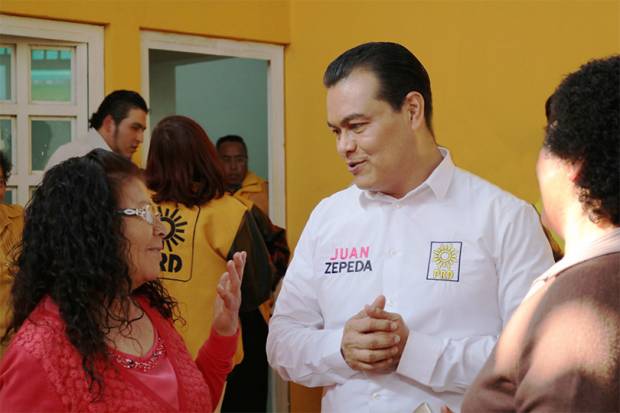 Juan Zepeda, candidato del PRD al gobierno del Edomex