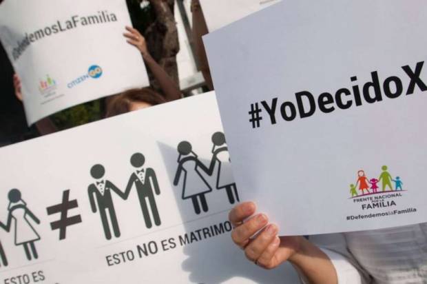 Intensifican campaña contra matrimonio igualitario