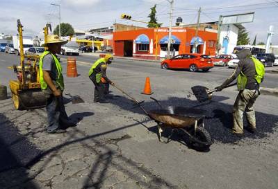 120 mdp ha gastado en bacheo el ayuntamiento de Puebla este 2016