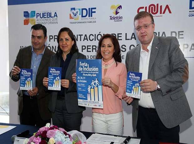 Anuncian Feria de Inclusión para Personas con Discapacidad en Puebla