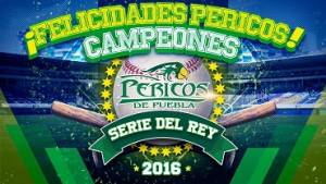 Pericos de Puebla, campeón de la Liga Mexicana de Beisbol