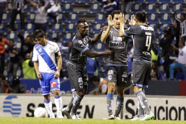 Puebla FC cayó como local 1-3 ante Rayados de Monterrey