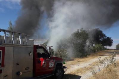 FOTOS: Se incendia basurero de Los Reyes de Juárez, Puebla