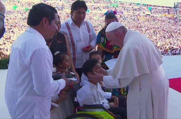 Papa Francisco pide a las familias mexicanas “echarle ganas”