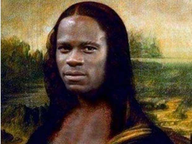 Balotelli se convirtió en la Mona Lisa