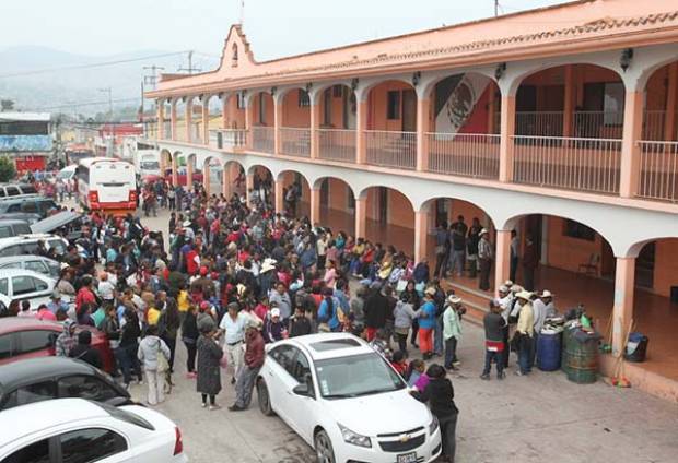 Reabren presidencia municipal de Ocoyucan, Puebla