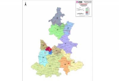 INE: este es el segundo escenario para redistritación 2017 de Puebla