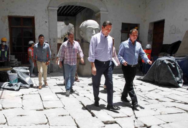 RMV supervisa remodelación de los museos Hermanos Serdán y Casa de Alfeñique