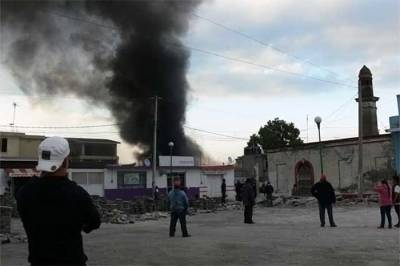 Explota casa con combustible robado en San Nicolás Buenos Aires