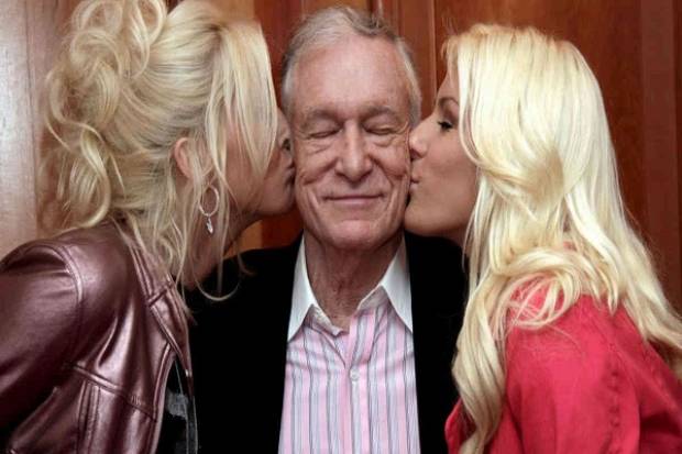 Hugh Hefner, creador de Playboy, al borde de la muerte