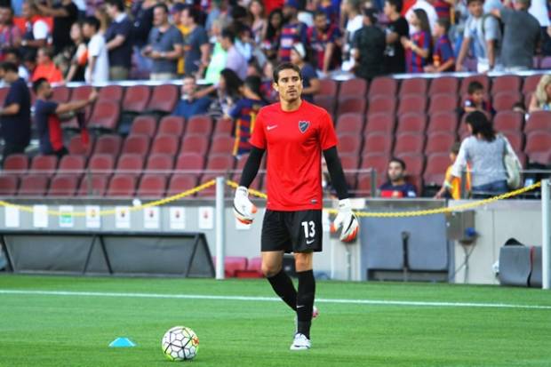 Memo Ochoa jugó con el Málaga tras dos meses inactivo