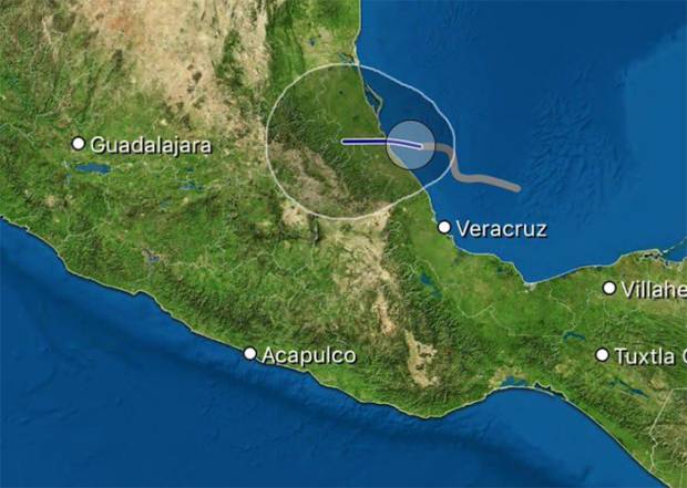 Veracruz, en alerta roja por la tormenta tropical “Danielle”