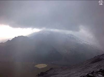 VIDEO: Captan nevada en el volcán Sierra Negra de Puebla