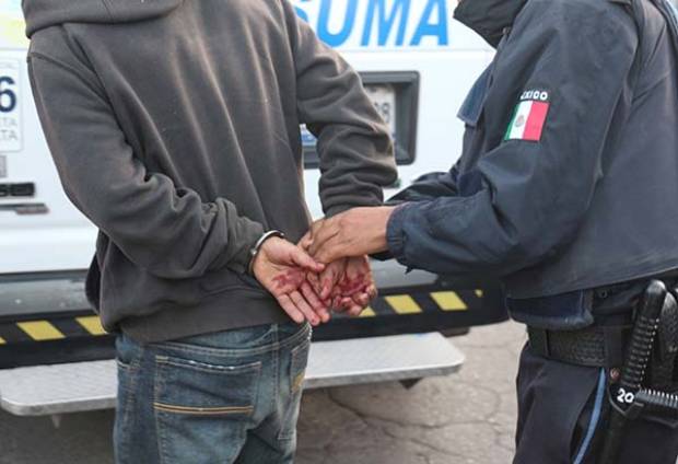 Baja la tasa de detenidos en la capital de Puebla