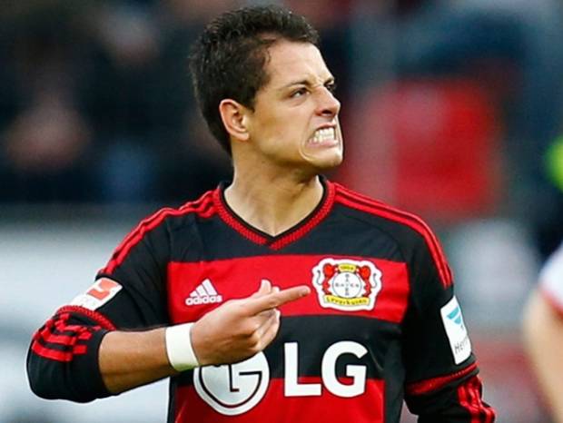 Chicharito, el jugador del mes en la liga alemana