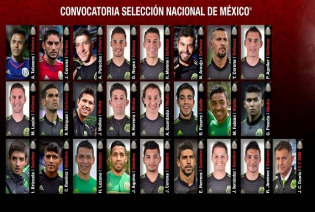 JC Osorio dio a conocer convocatoria del Tri para enfrentar a Canadá