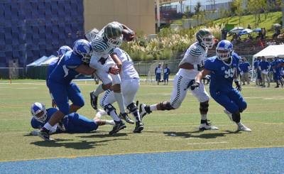 Aztecas UDLAP derrotó 42-11 a Borregos Santa Fe en la Liga Premier Conadeip