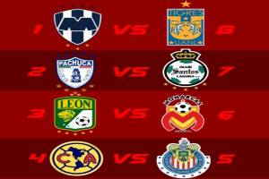 Monterrey vs Tigres y América vs Chivas, los atractivos de la liguilla