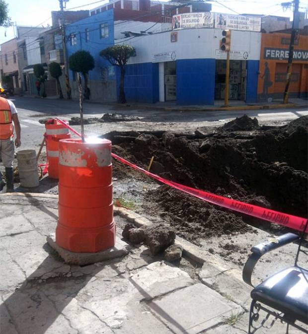 Controlan fuga de gas por daños en tuberías del Barrio de Santiago