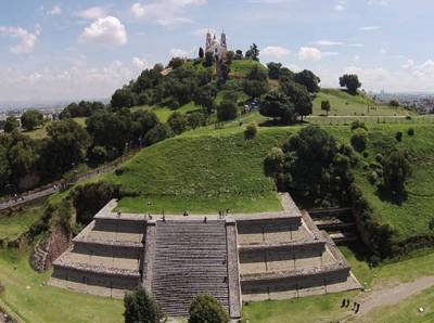 Cholula, zona arqueológica de Puebla favorita de turistas extranjeros