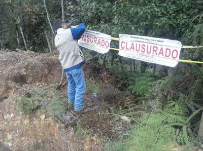 Profepa clausura proyecto habitacional en Huauchinango por irregularidades