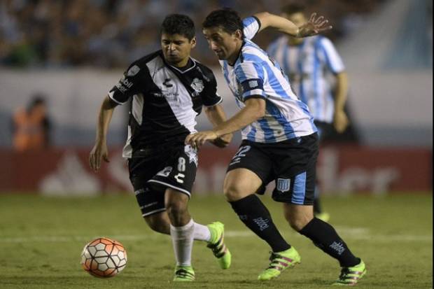 Puebla FC no pudo con la Copa Libertadores, cayó 0-1 ante Racing