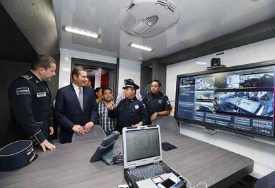 RMV inaugura Arco de Seguridad de Altepexi; inicia operaciones la Gendarmería en Puebla