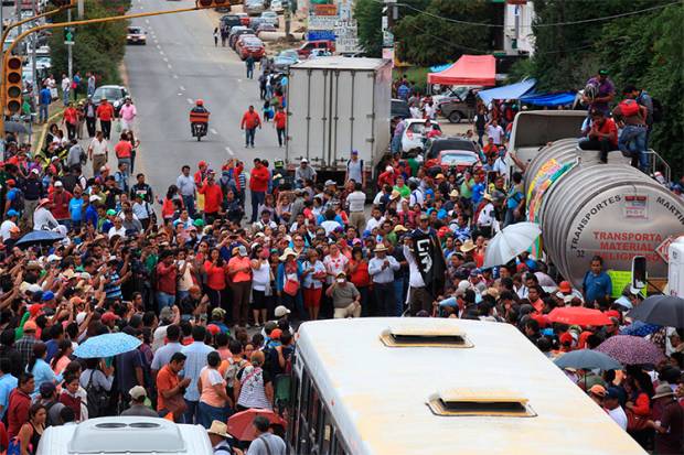 Protestas en Oaxaca y Chiapas dejan pérdidas por 2 mil 700 mdp