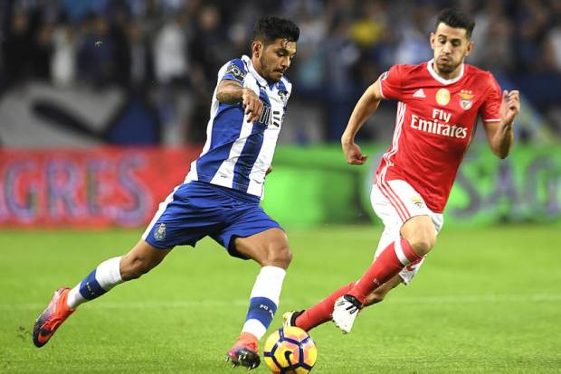 Porto dejó ir vivo al Benfica, empataron 1-1