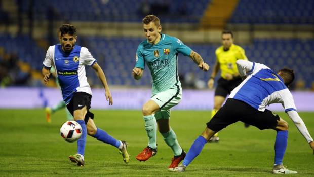 Barcelona empató 1-1 con Hércules en la Copa del Rey