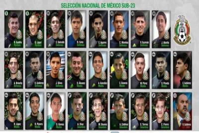 Revelan prelista del Tri Sub-23 que acudirá a Río 2016