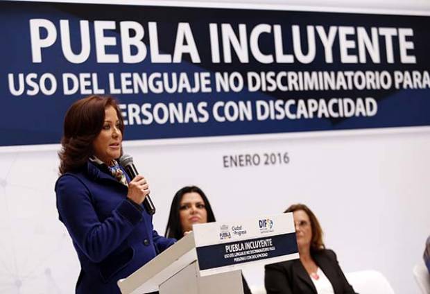 Dinorah López de Gali presenta la guía &quot;Puebla incluyente&quot;