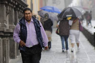 Tormentas fuertes en Puebla por frente frío número 37