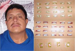 Consignan a narcomenudista detenido con 80 bolsas de estupefacientes en Puebla