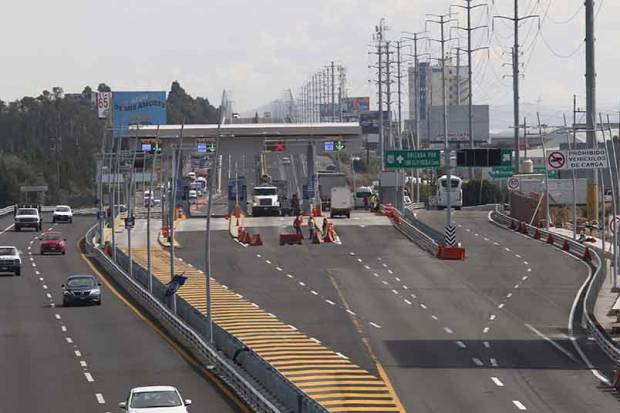 Capufe vigila autopista México-Puebla este puente vacacional